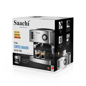 Saachi Coffee Maker 15 Bar Automatic Steam Pressure Pump