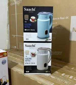 Saachi Electric Kettle 1.8L Double Layer Body