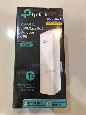 Tp Link 2.4ghz 300mbps 9dbi Outdoor Cpe 210
