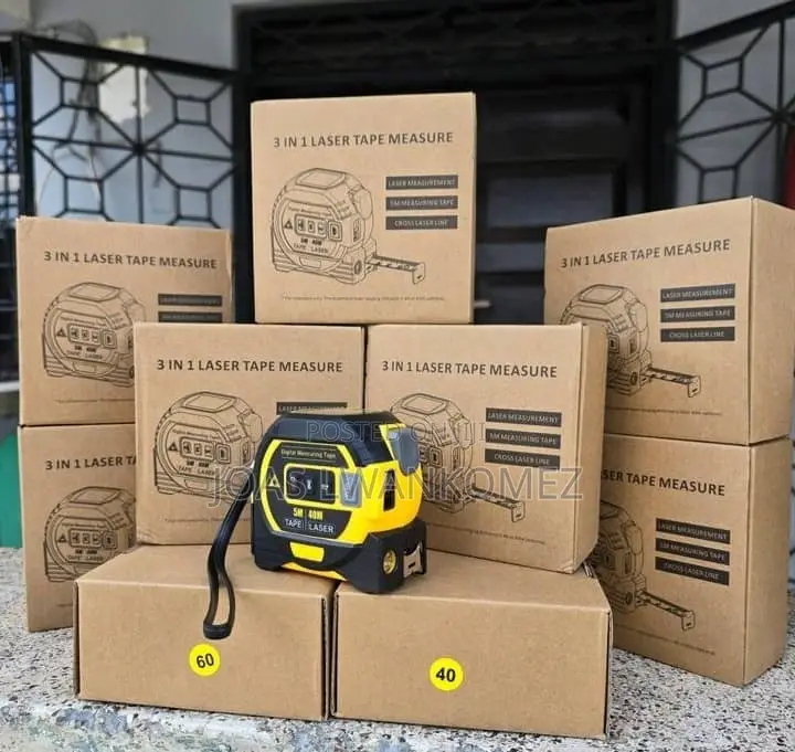 Laser Tape Measure Ruler(3 in 1) 40M