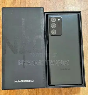 New Samsung Galaxy Note 20 Ultra 5G 128 GB Black