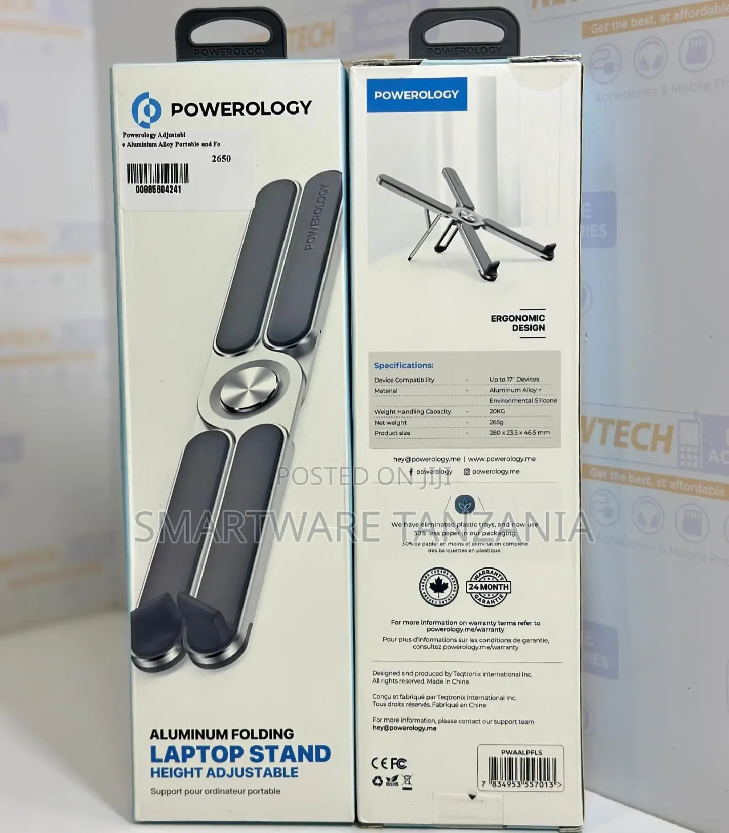 Laptop Riser - Foldable And Portable Laptop Stand For Desk