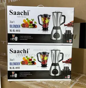 Saachi 3 In1 Blender/Grinder NL-BL-4410