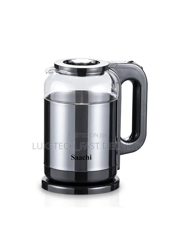 Saachi 1.8L Borosilicate Electric Kettle With LED Indicator