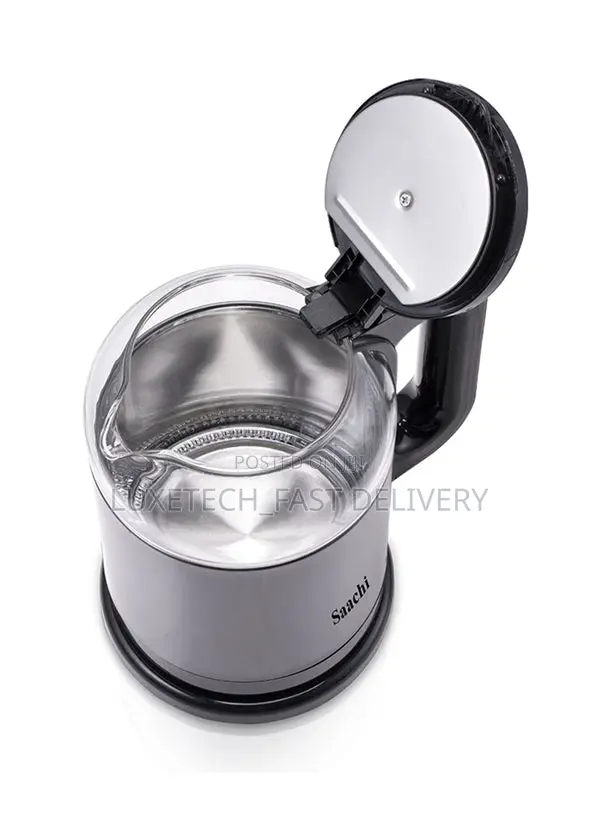 Saachi 1.8L Borosilicate Electric Kettle With LED Indicator