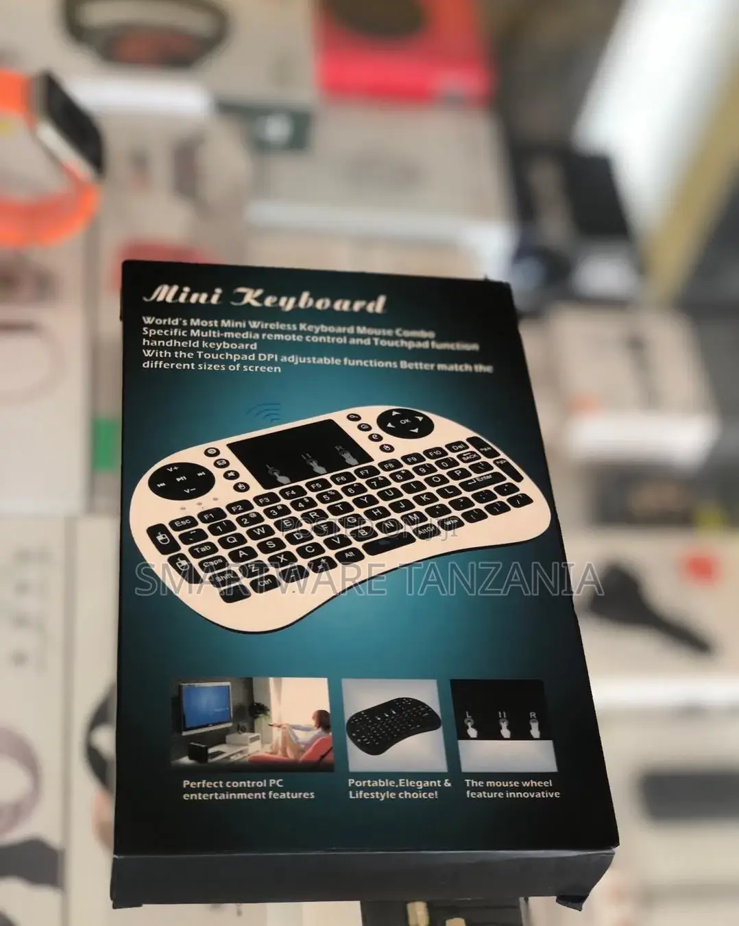 Wireless Backlight Keyboard Android Tv Box Remote Control