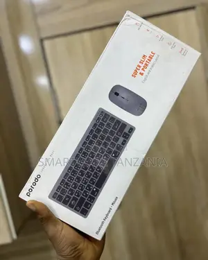 Super Slim Wireless Portable Bluetooth Keyboard With Mouse