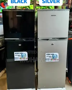 Bruhm Double Door Fridge/Friji 138L