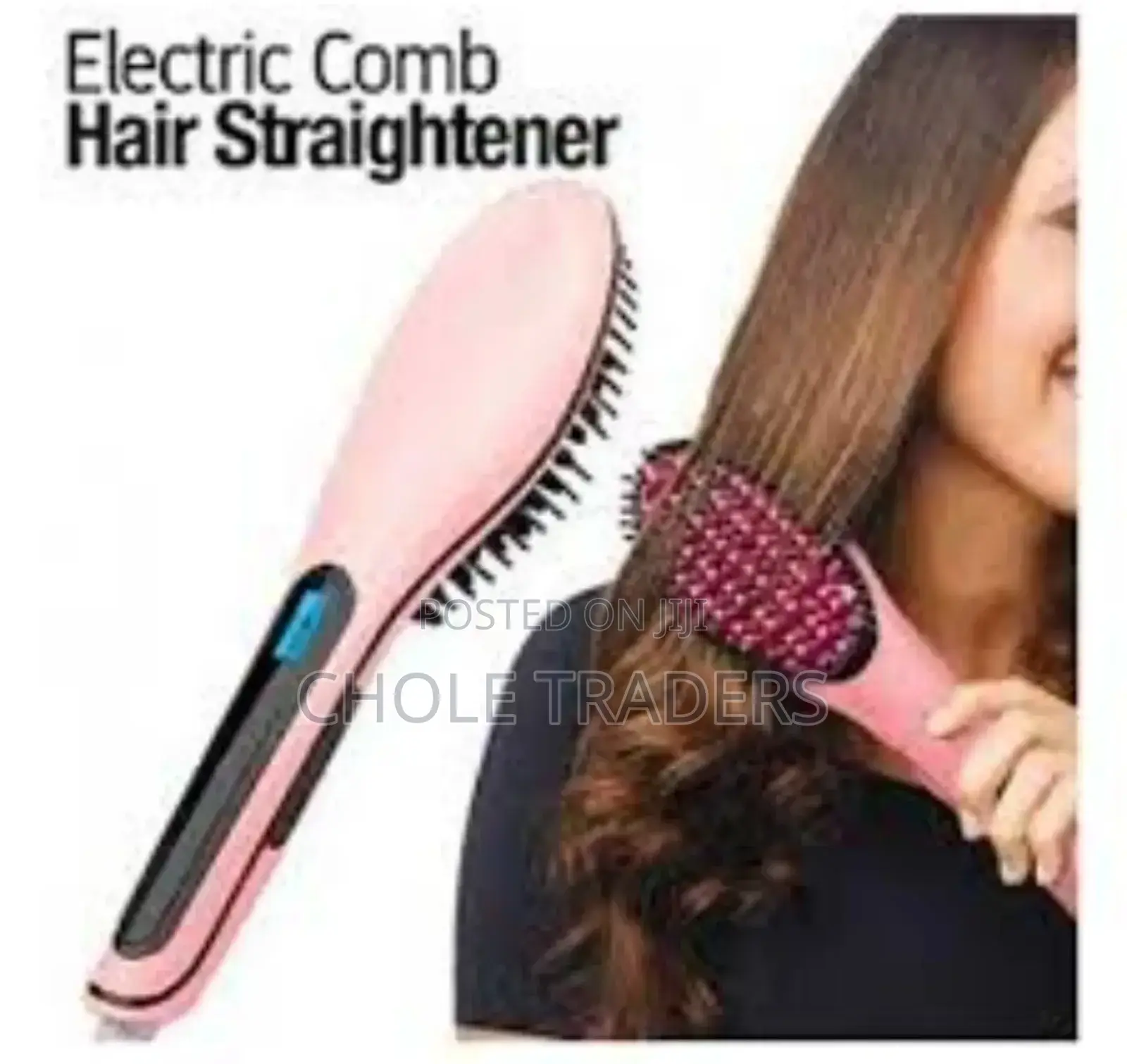 Kitana Cha Umeme Cha Kunyooshea Nywele (Hair Straightener)