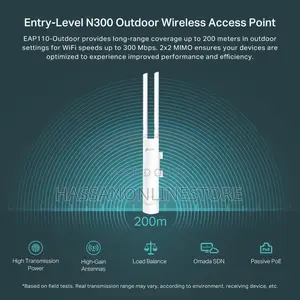 Tp Link N300 Wireless N Outdoor Access Point Eap 110