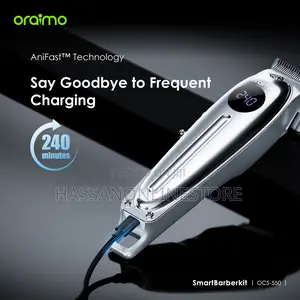 Oraimo Smart Barberkit Super Powerful Motor Barber Kit