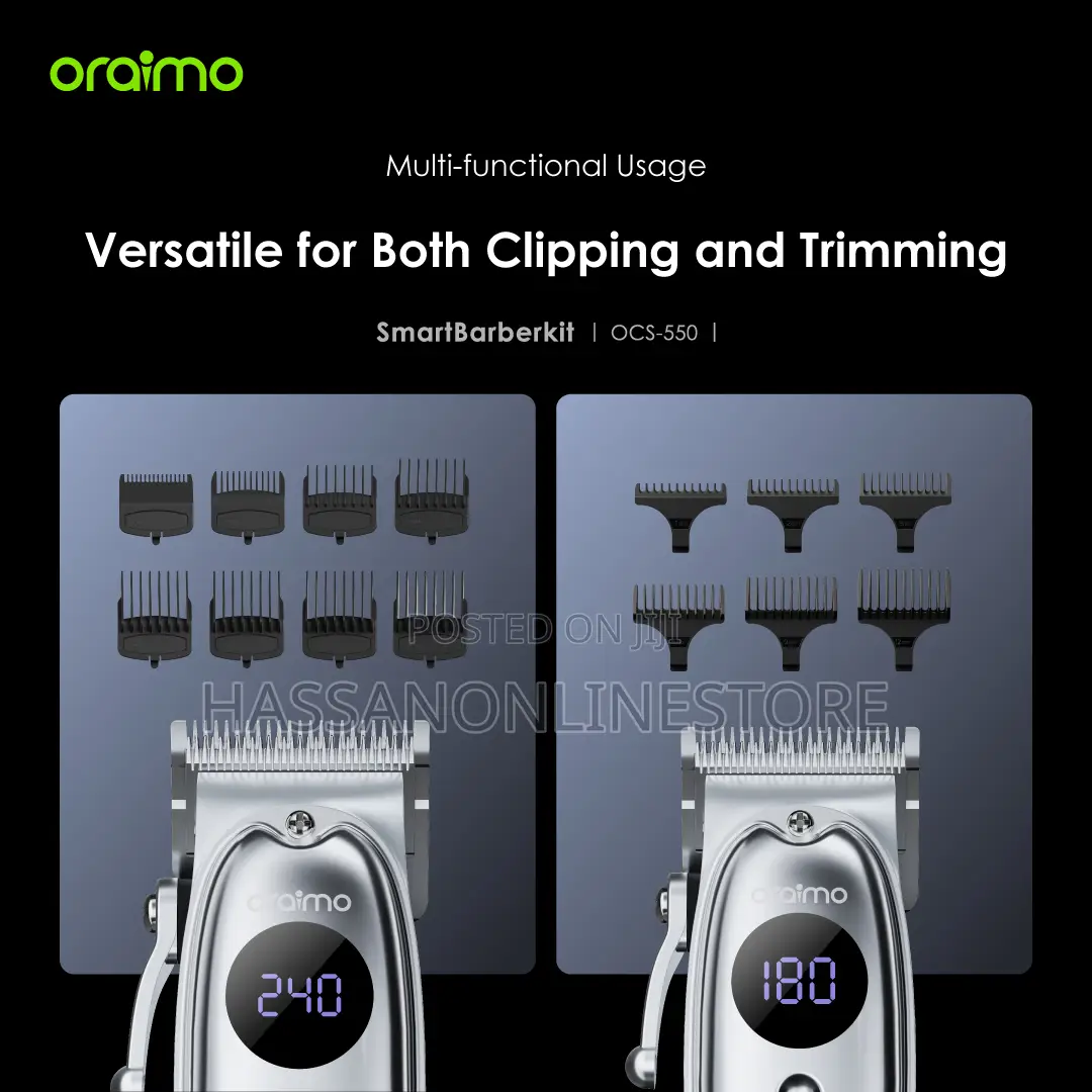 Oraimo Smart Barberkit Super Powerful Motor Barber Kit