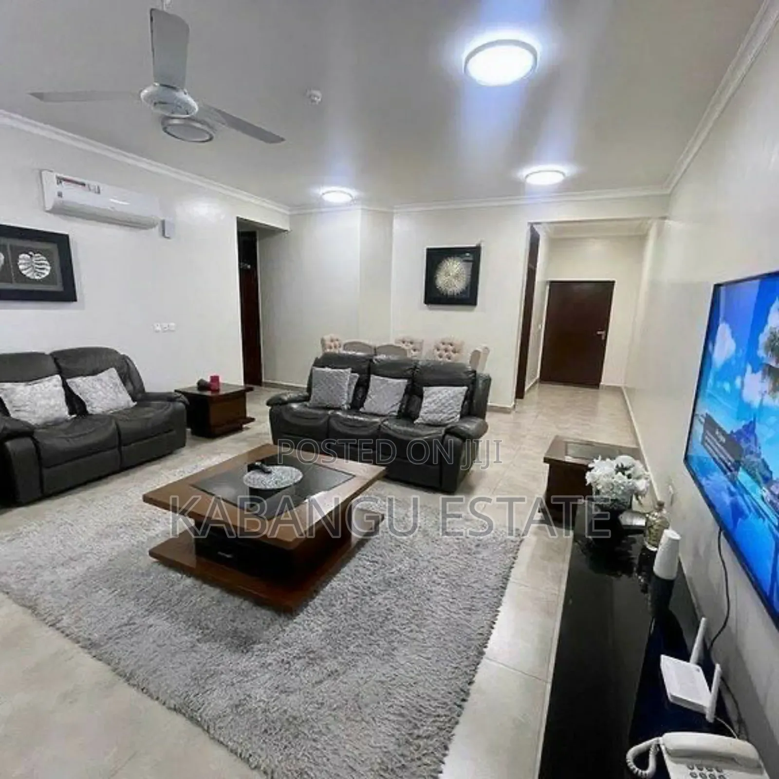 Furnished 3bdrm Apartment in Mikocheni, Kinondoni for rent