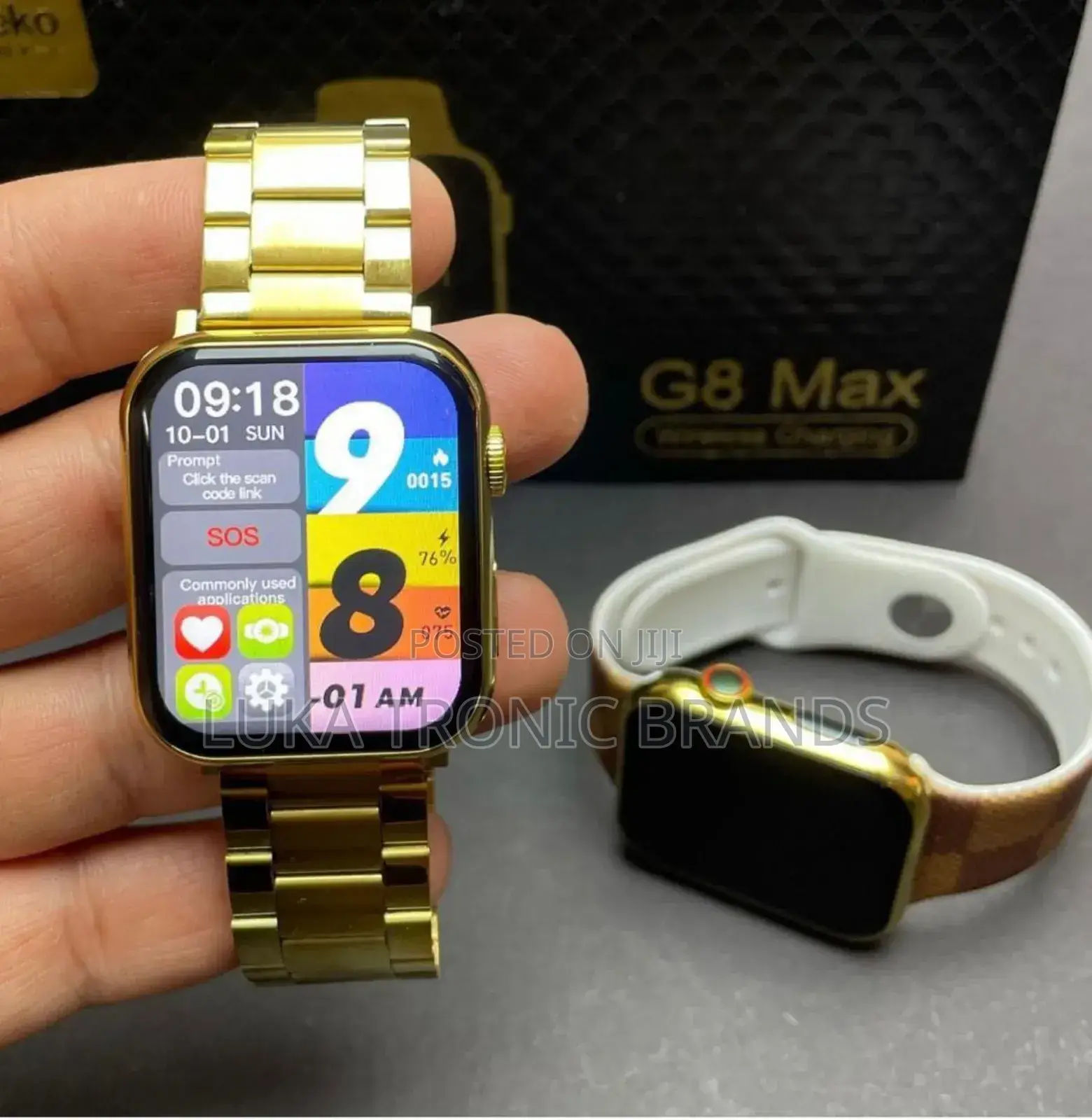 G8 Max Gold Edition Smart Watch