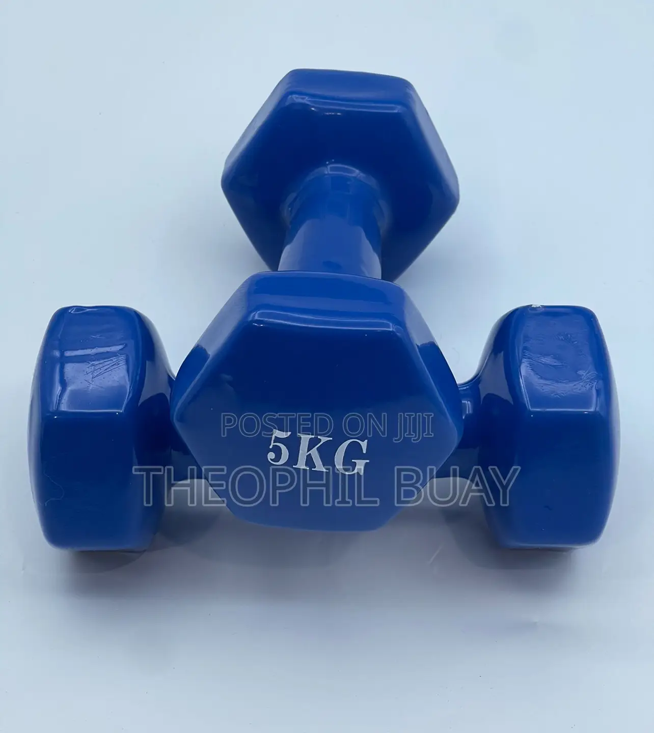 5kg Dumbell Pair/Set With Rubber Surface