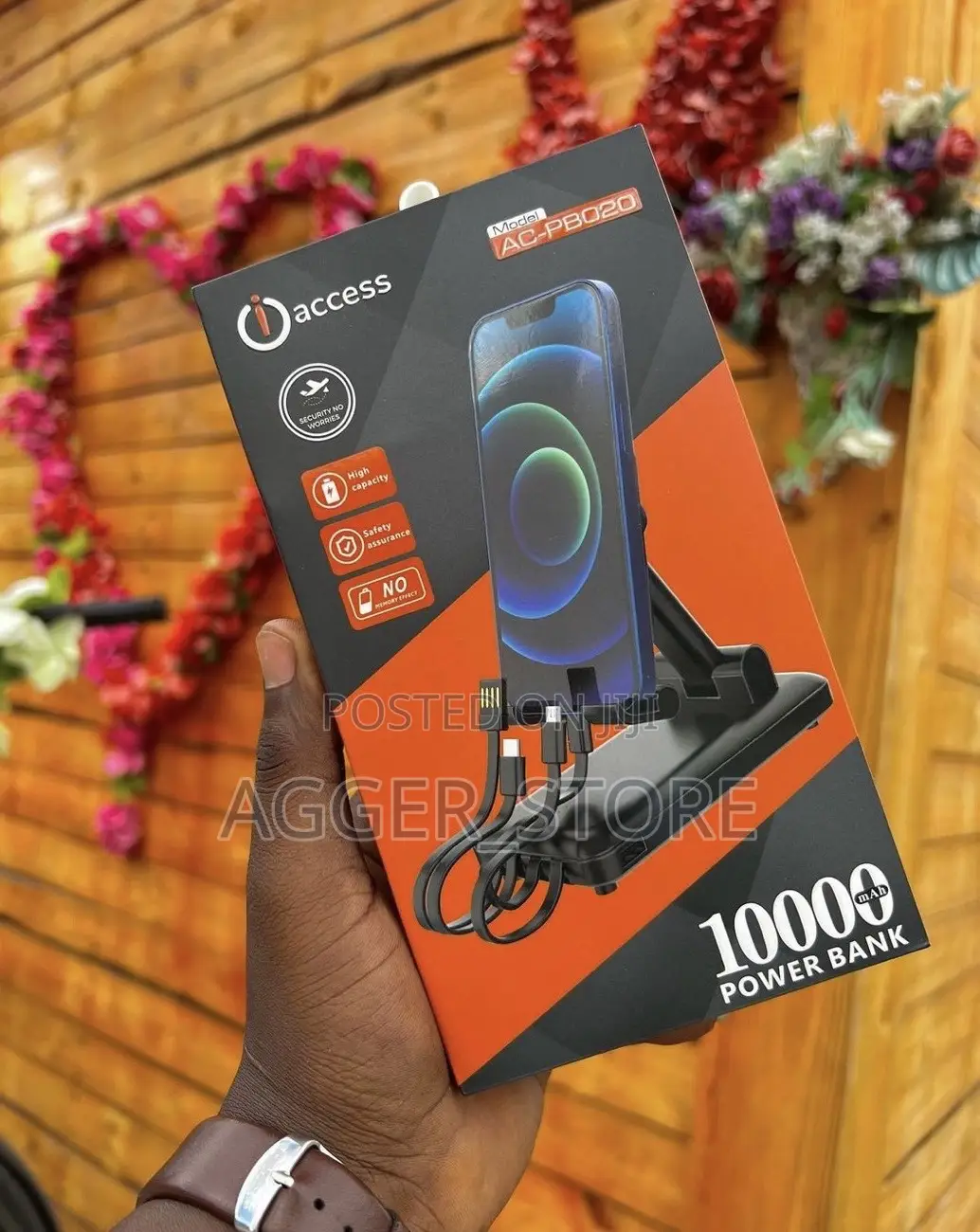 I-Access Powerbank 10000mah (With Stand)