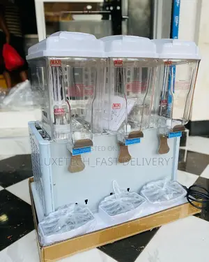 Commercial Juice Dispenser 3 Chambers 54 Litres