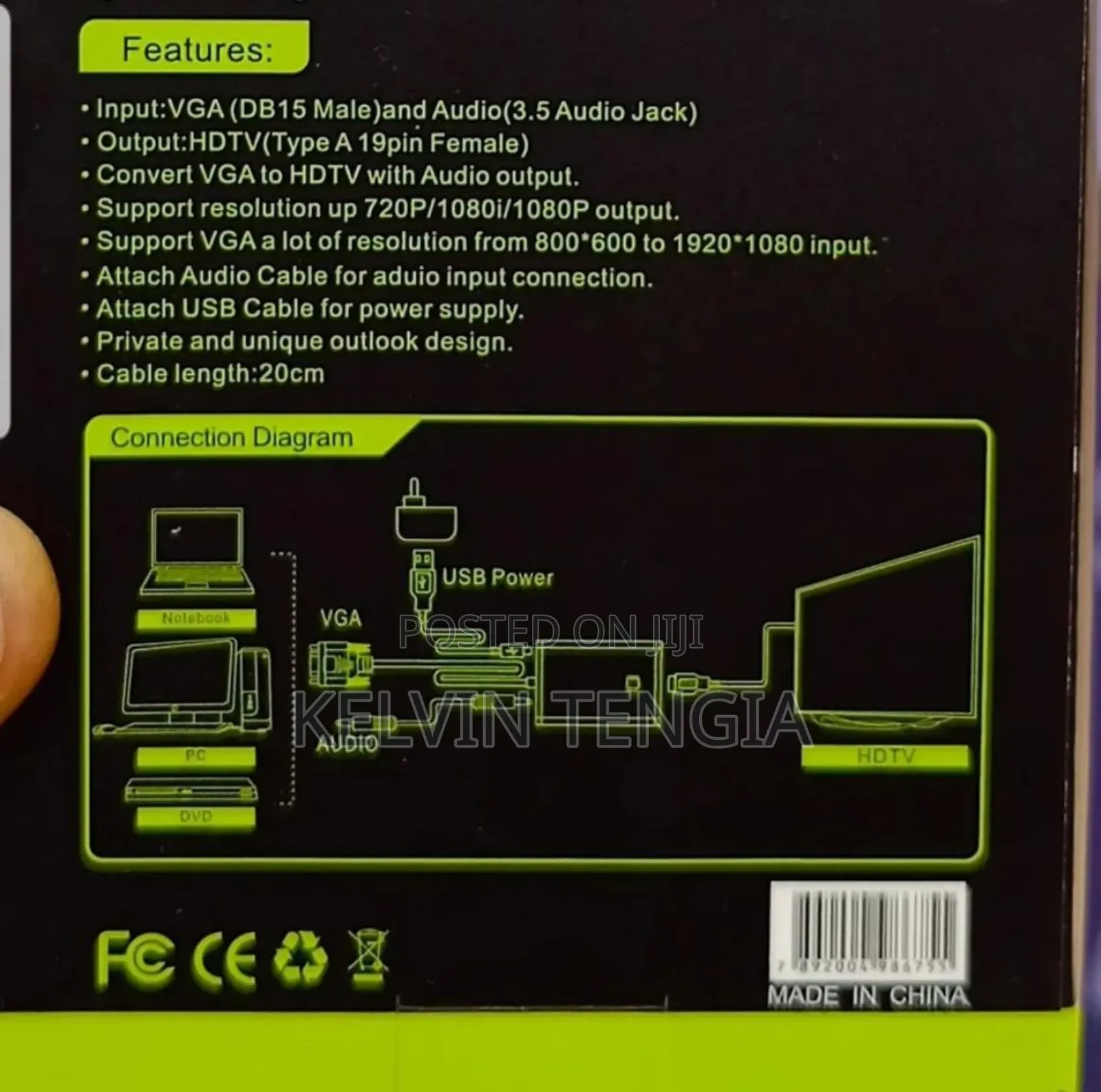 VGA to HDMI Converter