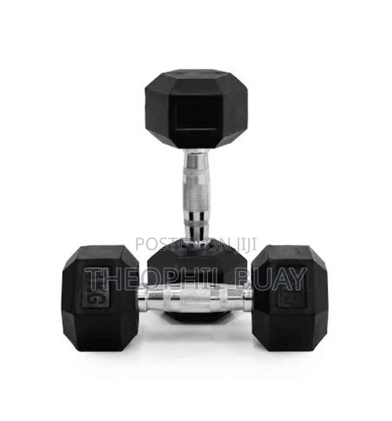 Top Quality Hex Dumbells 8kgs