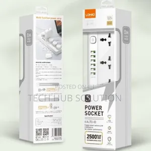 Ldnio Power Socket 5 POWER OUTLETS 6 USB PORTS