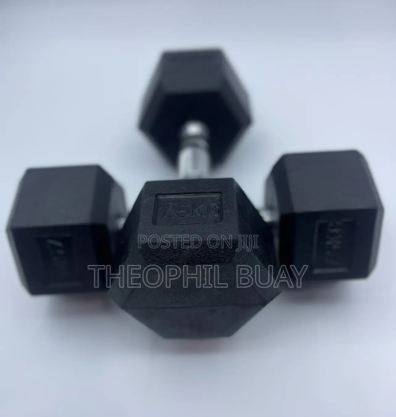 7.5kgs Top Quality Hex Dumbells
