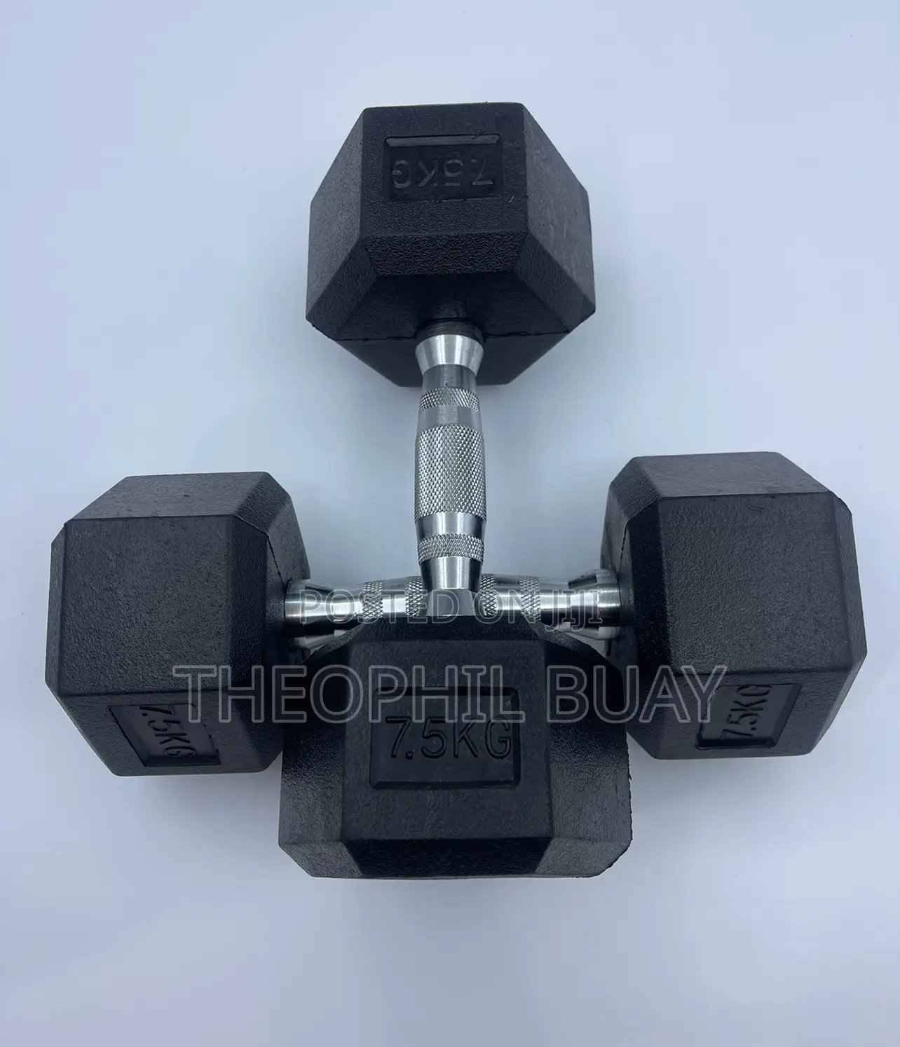 7.5kgs Top Quality Hex Dumbells