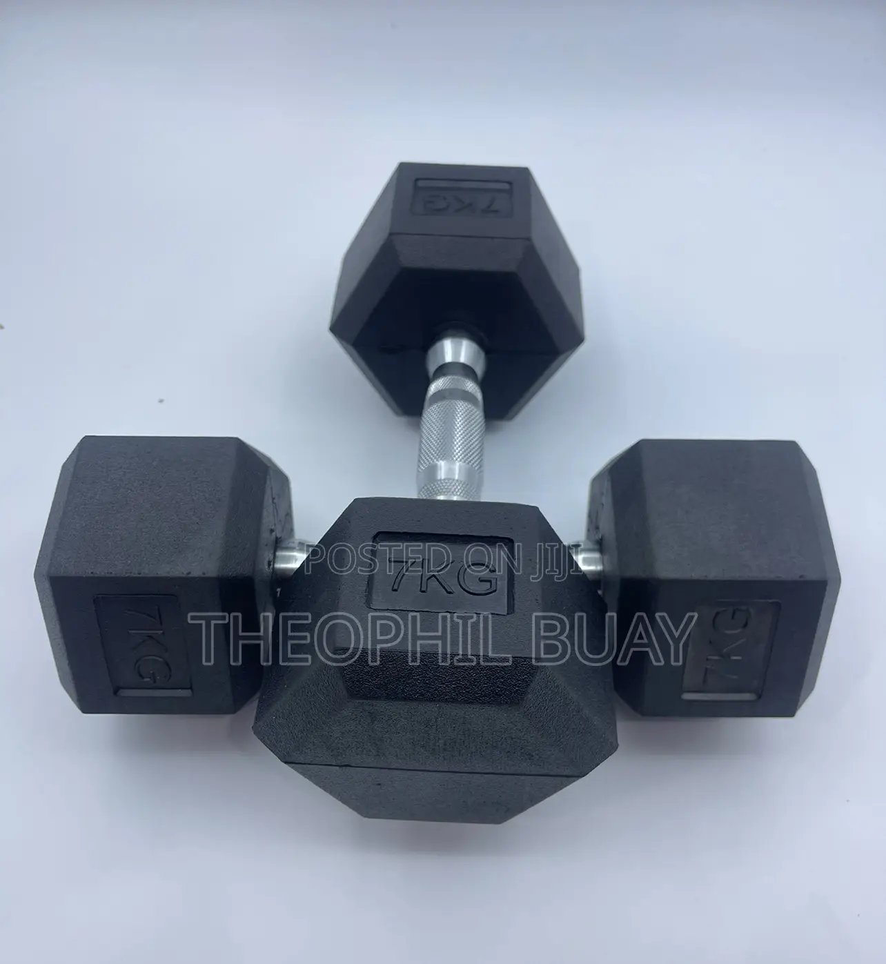 7kgs Top Quality Hex Dumbells