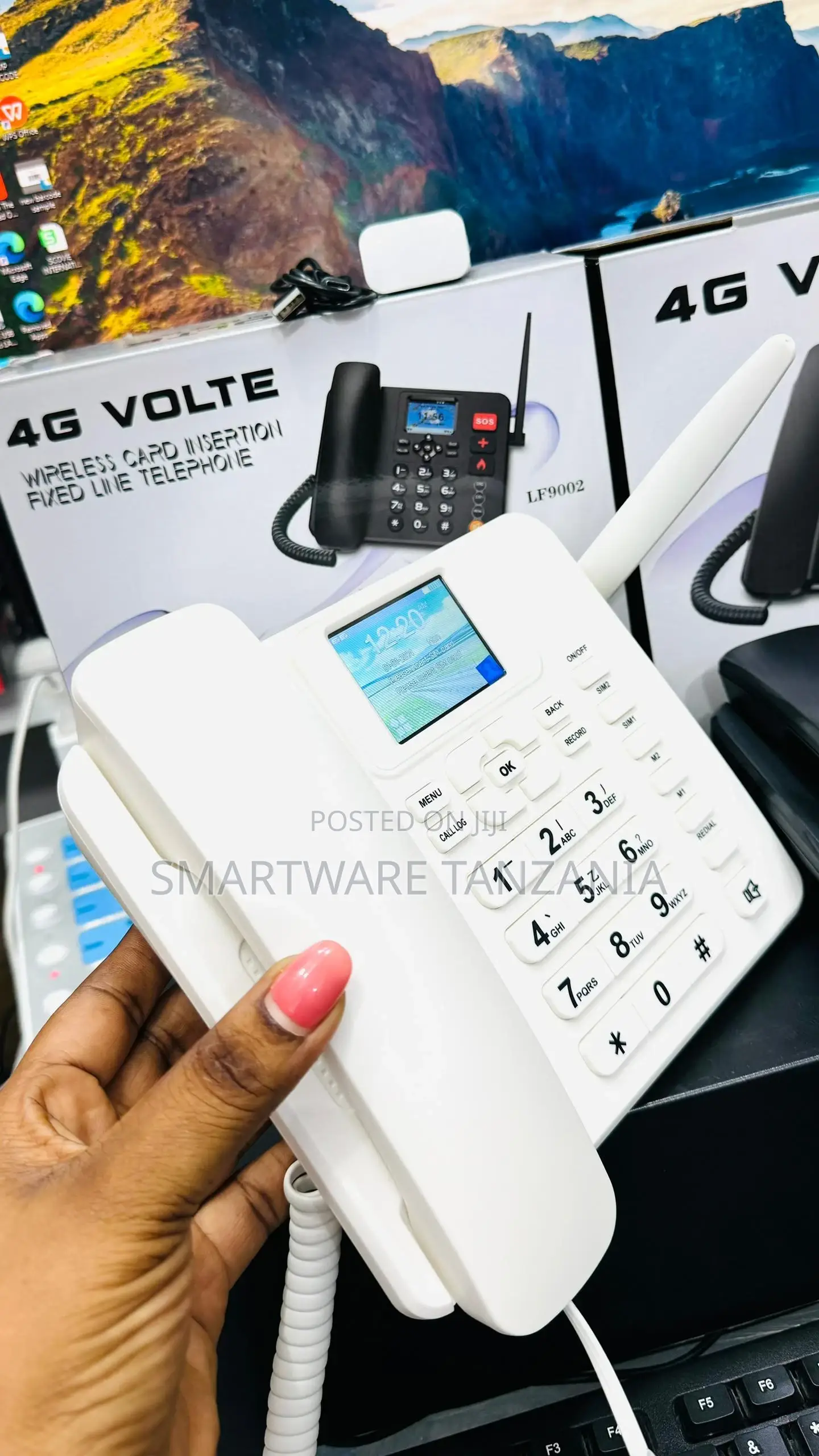 Dual Sim Adjustable Landline Telephone For Home Office Hotel
