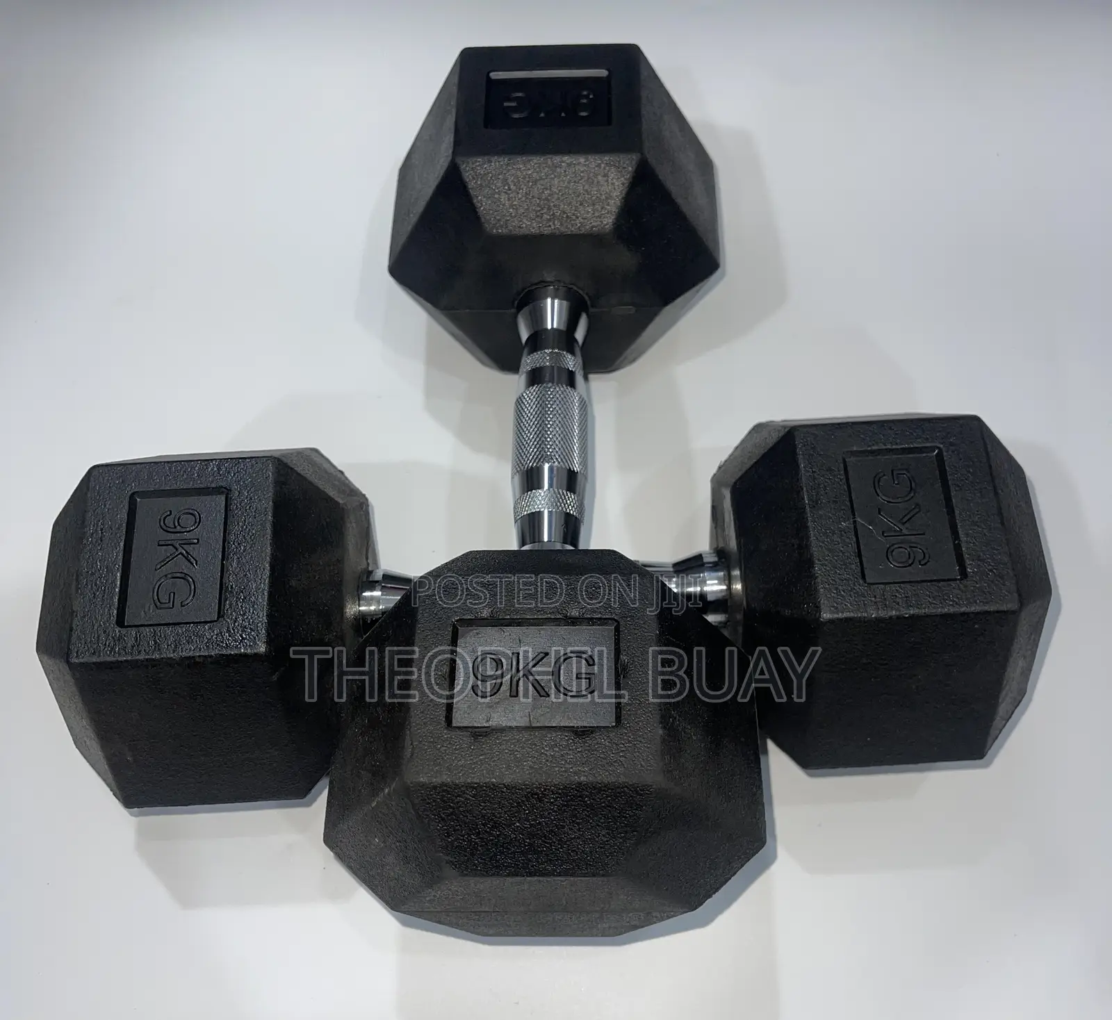 9kgs Pair of Supper Quality Hex Dumbells