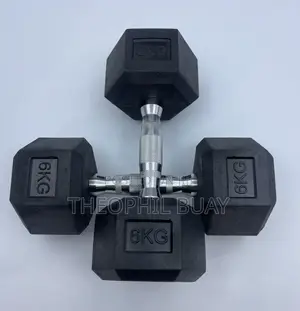 6kgs Pair of Supper Quality Hex Dumbells