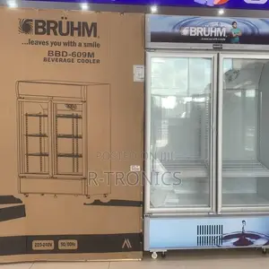 Bruhm Beverage Cooler 609litres Double Door