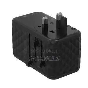 Powerology 100w PD Gan Univeral Travel Adapter Super Charger