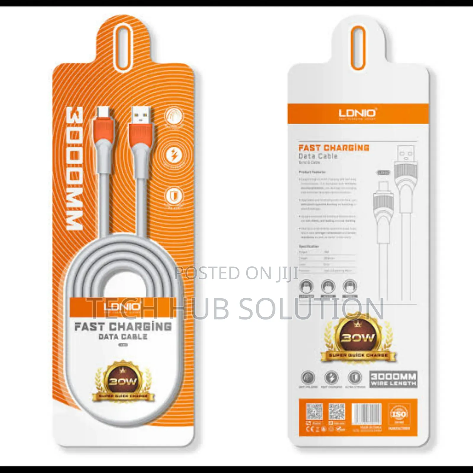 Ldnio Tpe 3M Data Cable 30W