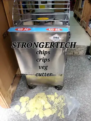 Commercial Electric Potato and Vegetable Cutter Machine