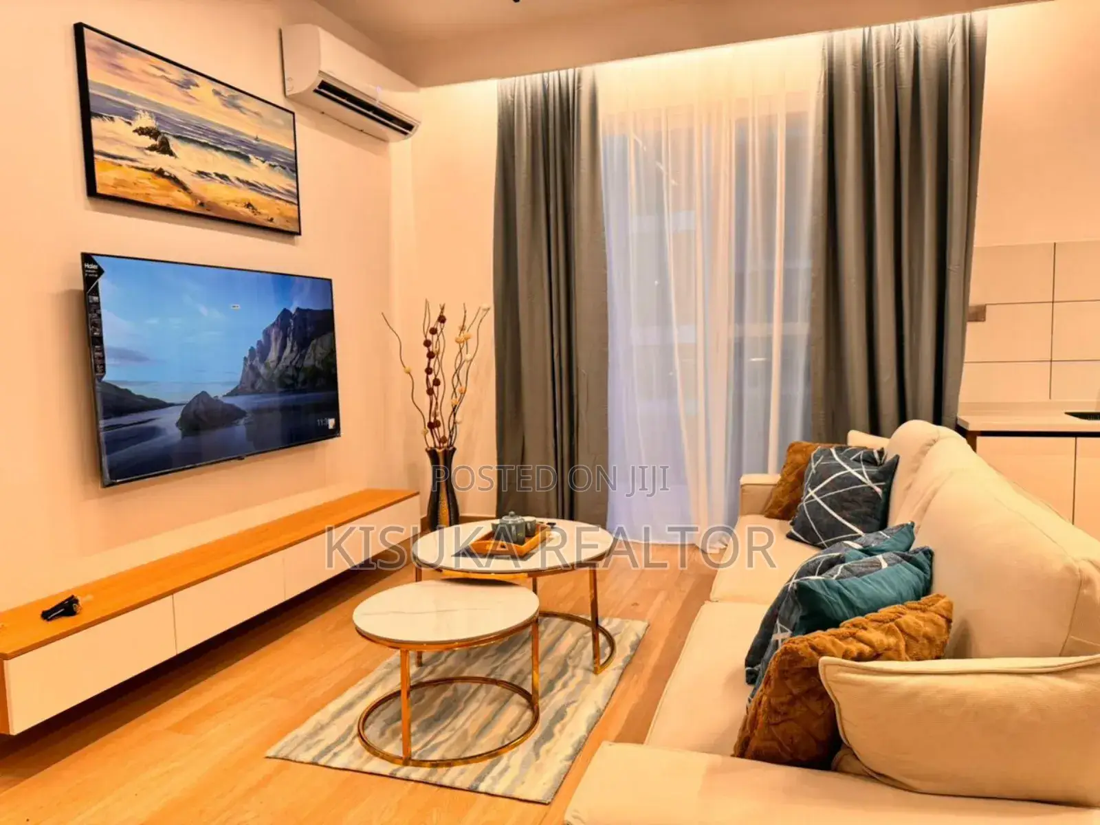 Morden New Short Stay Apartment in Masaki for Rent