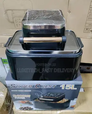 Silver Crest Air Fryer 15L Roast Chicken (Oven,Heat,Grill)