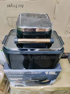 Silver Crest Air Fryer 15L Whole Chicken Roaster and Grill