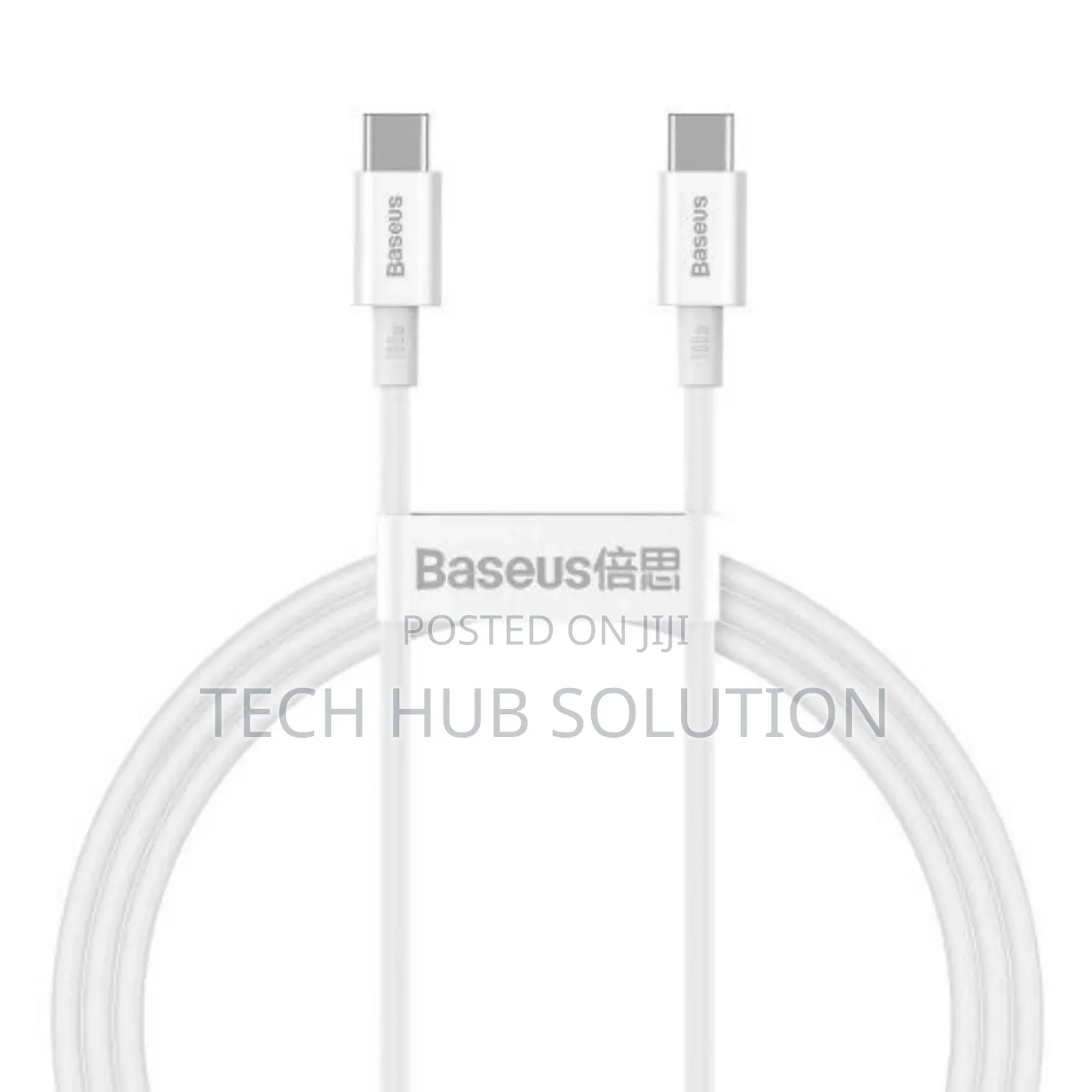 Baseus 100W Type C to C 2M White