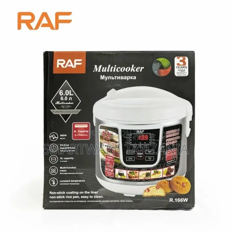 All-in-one Multicooker Pot, Fry, Stew, Steam, Boil 6L