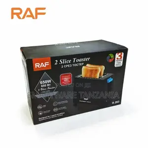 Automatic Electric Toaster 2 Slice Browning Timer Control
