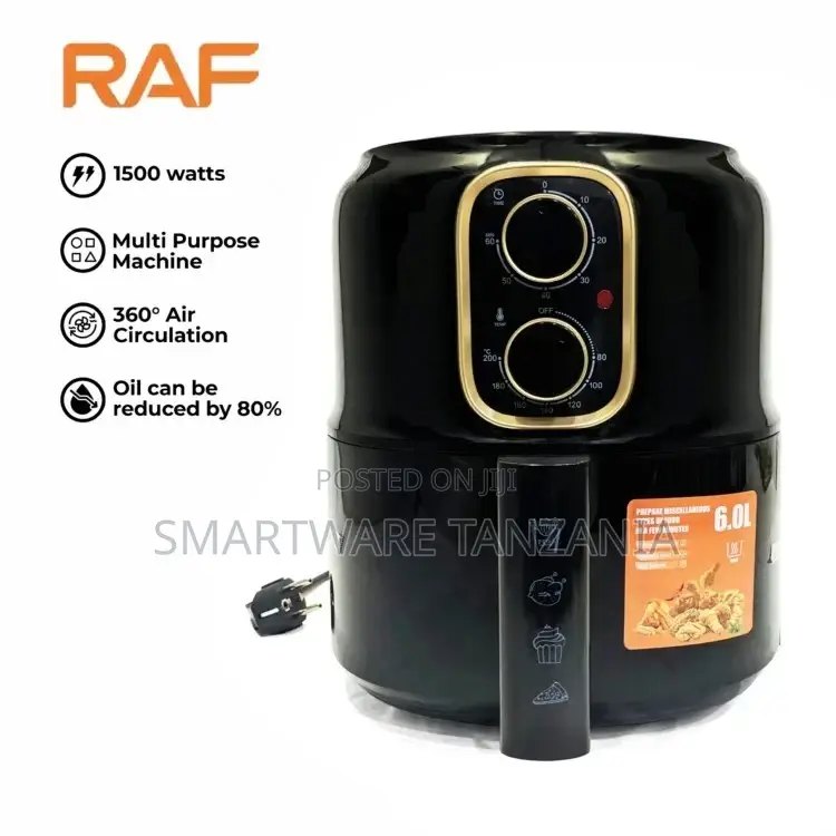 Electric Air Fryer 6 Liter Bake, Cook, Roast, Crisp, Reheat