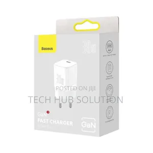 Baseus Fast Charging 30W PD White Charging Head