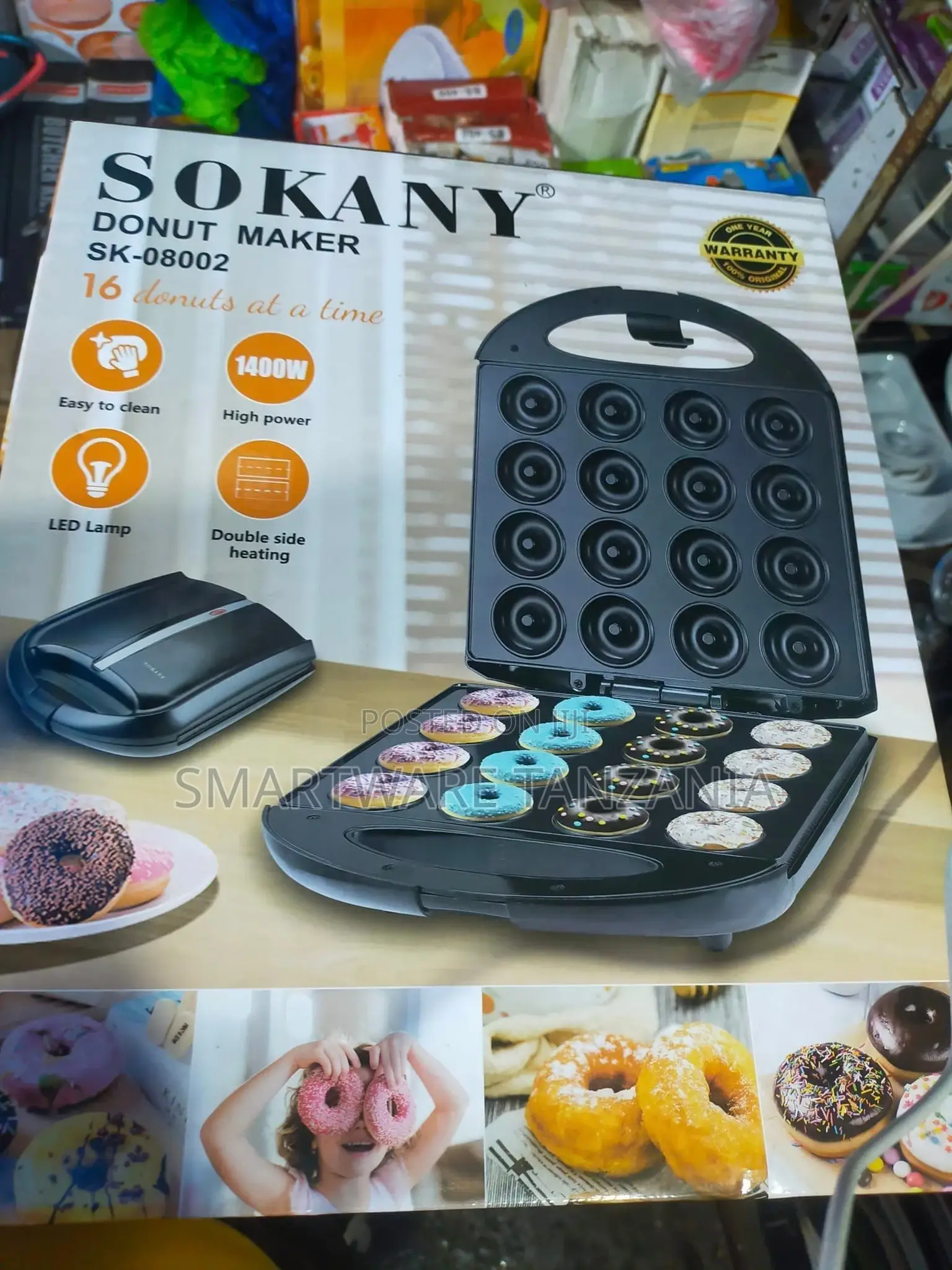 Electric Donut Baking Machine, Makes Crispy Doughnuts