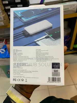 Wiwu Speedy Series Power Bank PD 10000mah