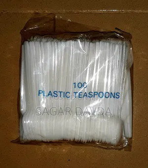 Disposable Teaspoons Forks - 100 PCS