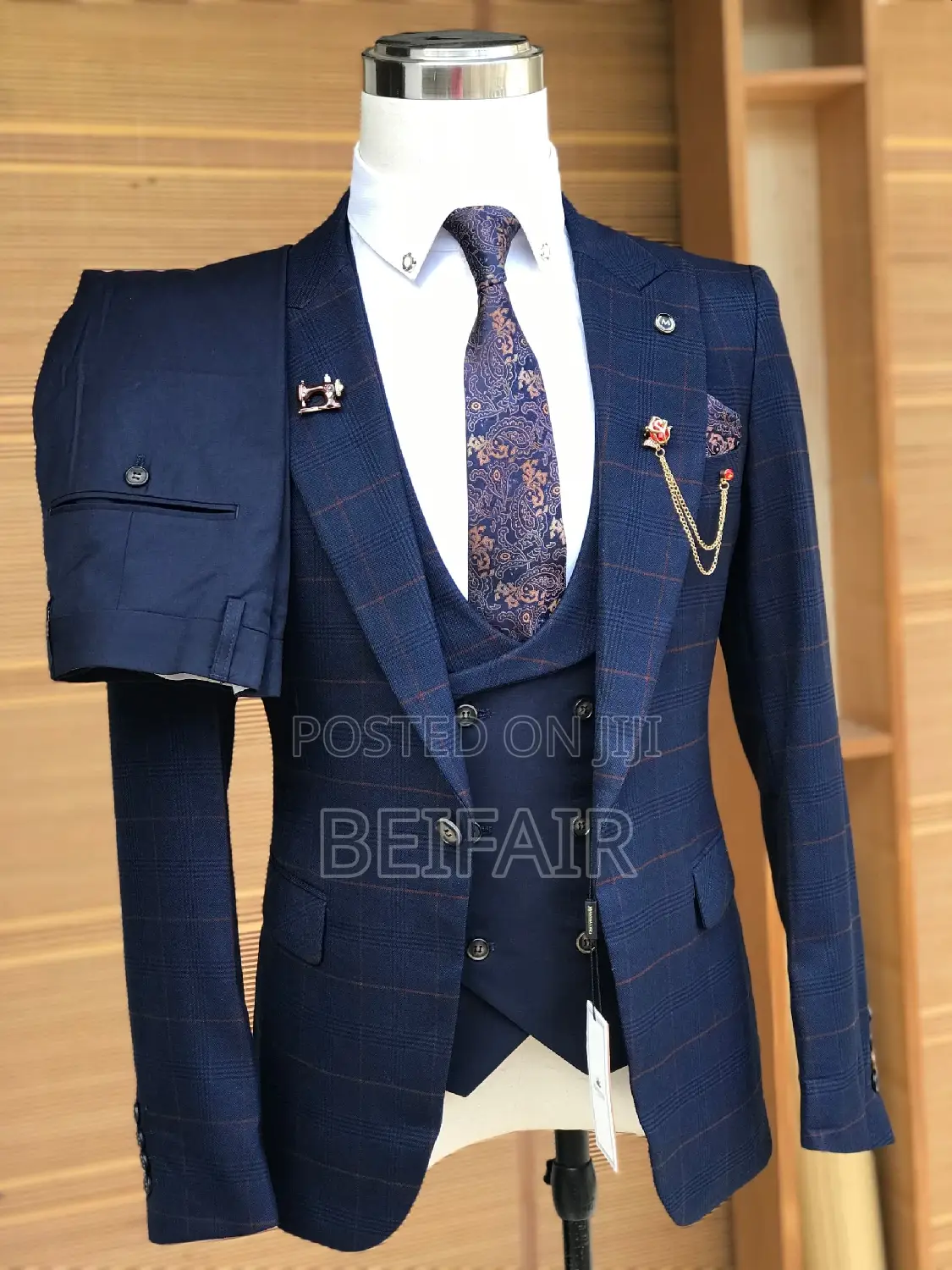 Suti Za Kiume | Men's Suits |Dark Blue