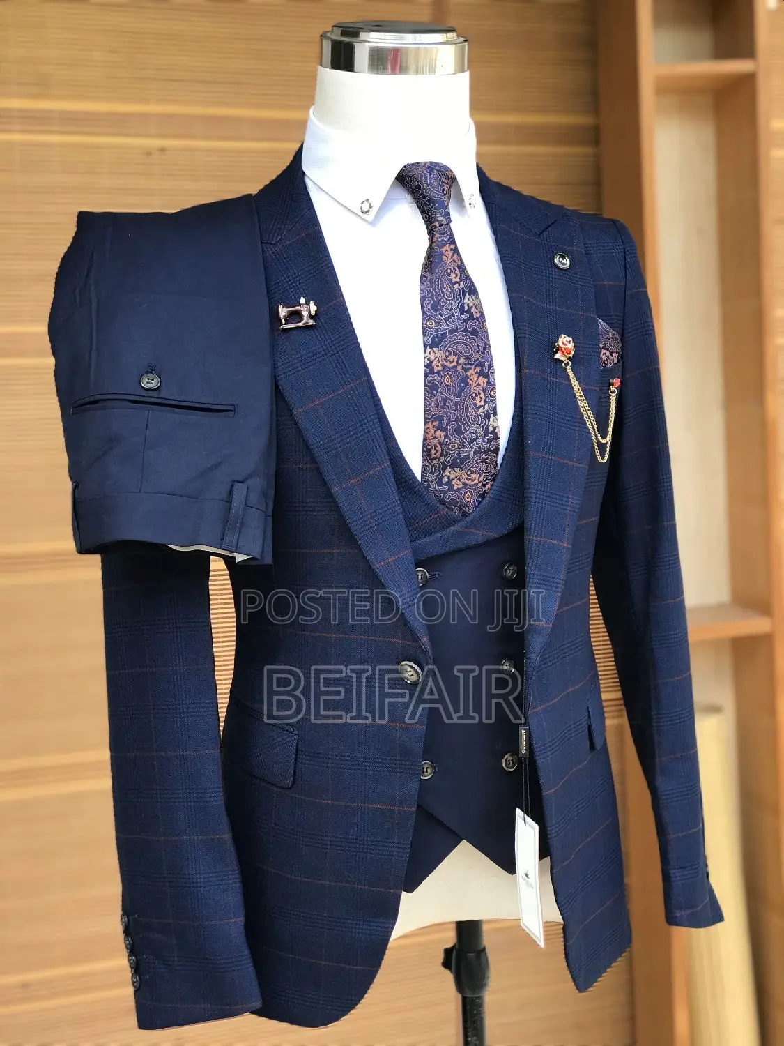 Suti Za Kiume | Men's Suits |Dark Blue