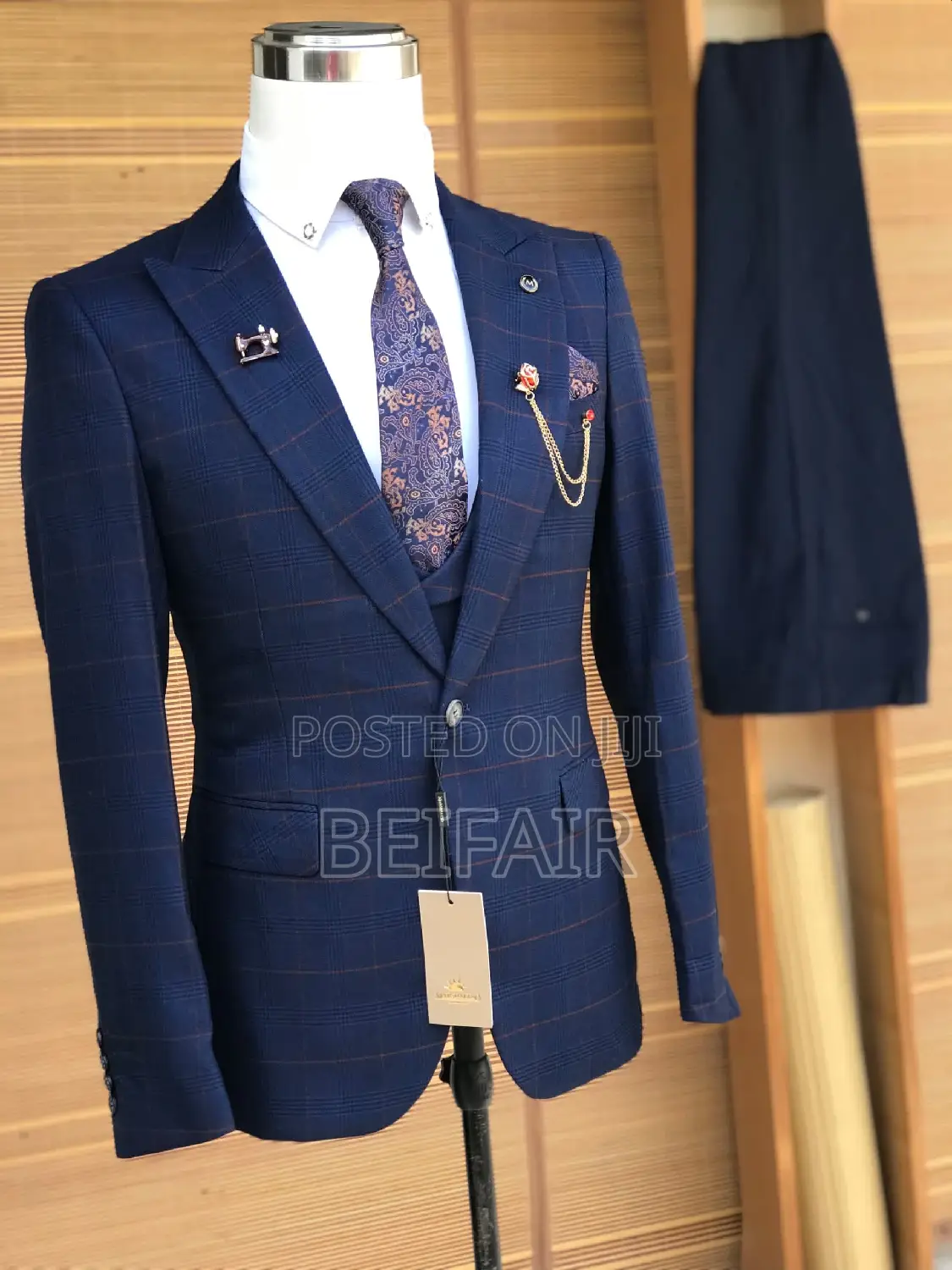 Suti Za Kiume | Men's Suits |Dark Blue