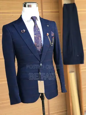 Suti Za Kiume | Men's Suits |Dark Blue