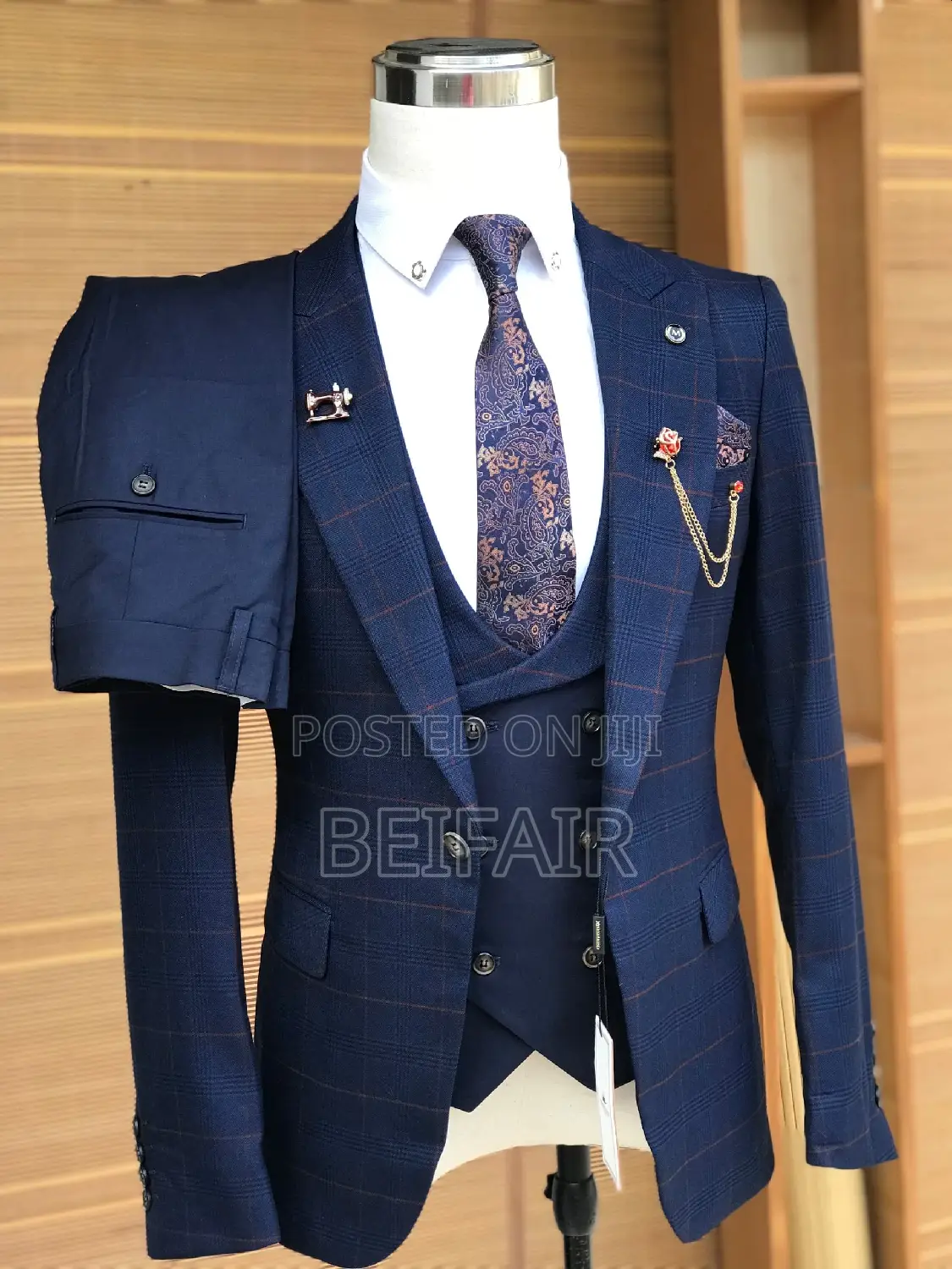 Suti Za Kiume | Men's Suits |Dark Blue